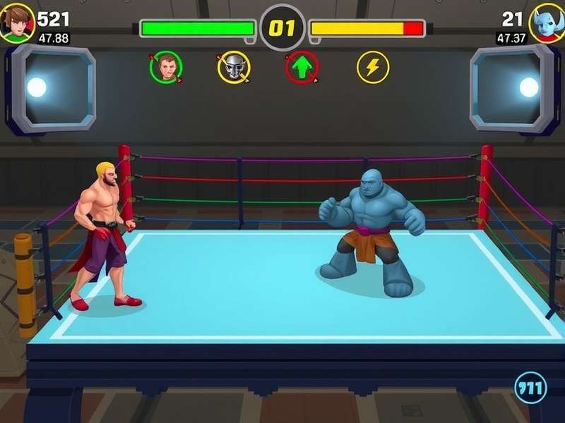 Planetary Pugilists gameplay screenshot