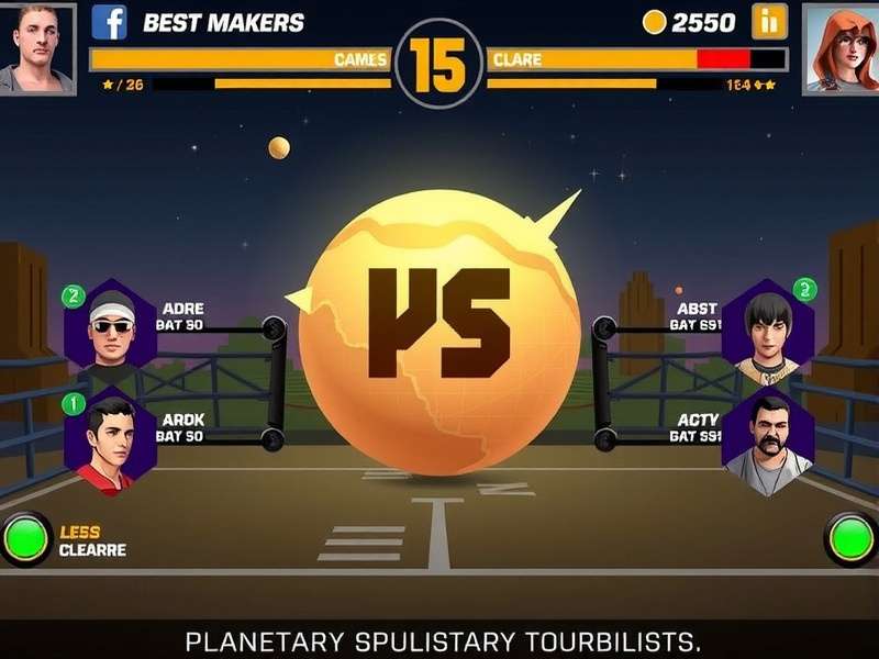 Planetary Pugilists tournament gameplay